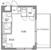 カスタリア中目黒 702 間取り図