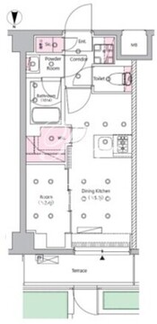 シーフォルム西巣鴨 104 間取り図