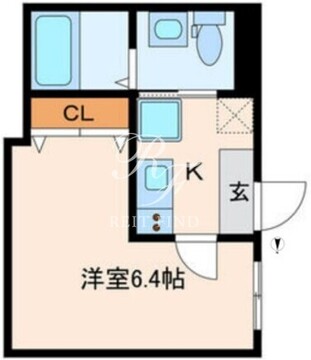 ＡＲＫＳ町屋 102 間取り図
