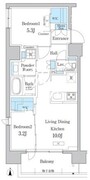 デュオフラッツ浅草田原町 501 間取り図 ?>