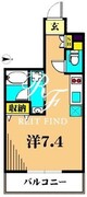 プライマル品川西大井 602 間取り図