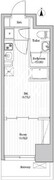 アーバンパーク日暮里 401 間取り図