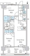 オアーゼ池上テラス 503 間取り図