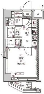 アルテシモモーレ 503 間取り図