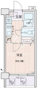 エコロジー都立大学レジデンス 322 間取り図