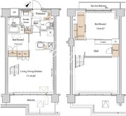 ブランシエスタ西馬込 604 間取り図 ?>