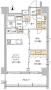 リビオメゾン東池袋 1201 間取り図