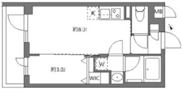 ハーモニーレジデンス東京南砂ザガーデン 307 間取り図