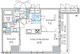パークアクシス板橋本町ステーションゲート 802 間取り図