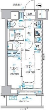 メインステージ南砂町 504 間取り図