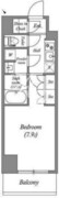 M-RESIDENCE西巣鴨 202 間取り図
