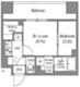 ACPレジデンス西巣鴨 408 間取り図