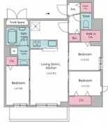 ドゥーエ日暮里3 902 間取り図 ?>
