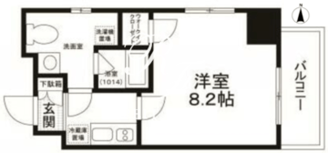 エスペランサK錦糸町 202 間取り図