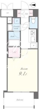 N’sパークレジデンス高田馬場 403 間取り図