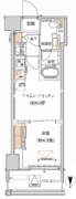 プライムネクサス大森北 531 間取り図