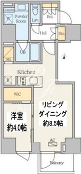 アニモ宇田川 303 間取り図