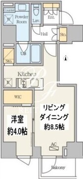 アニモ宇田川 803 間取り図