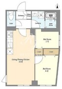 ウェルスクエア中延2 305 間取り図