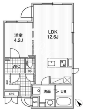 MDM駒沢大学 304 間取り図