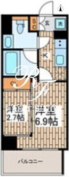 グランパセオ大森 602 間取り図
