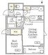 アジールコート方南町テラス 504 間取り図
