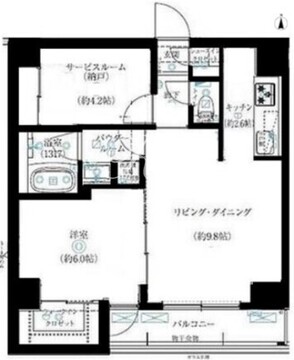 アルテシモグレイス 207 間取り図