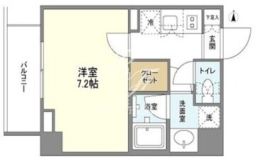 ラティエラ大森 105 間取り図