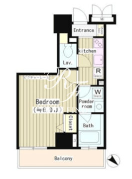 ユーストリア駒沢 602 間取り図