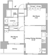 HF若松河田レジデンス 303 間取り図 ?>
