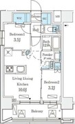 リビオメゾン御茶ノ水イースト 605 間取り図