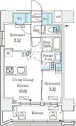 リビオメゾン御茶ノ水イースト 205 間取り図