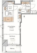 ブランシエスタ上野 601 間取り図