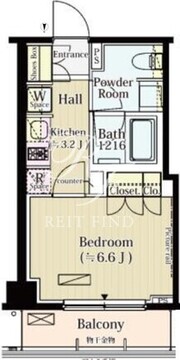 パークアクシス自由が丘テラス 311 間取り図