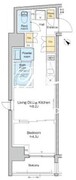 プラウドフラット日本橋大伝馬町 1001 間取り図
