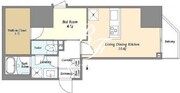 CREATIF上野入谷 1201 間取り図