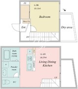 ライブフラット学芸大学 205 間取り図