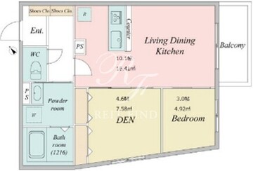 ライブフラット学芸大学 303 間取り図