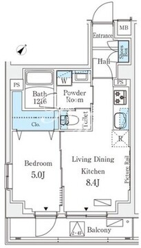 スタンズ高井戸 401 間取り図