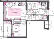 ズーム西早稲田 304 間取り図