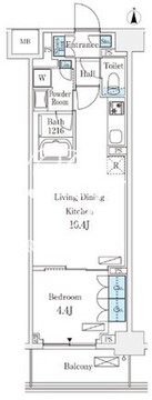 フロンティアレジデンス錦糸公園 219 間取り図