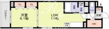コモド戸越 203 間取り図