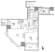 レジディアタワー目黒不動前 2810 間取り図