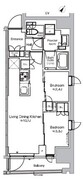 プラウドフラット日本橋馬喰町 1203 間取り図