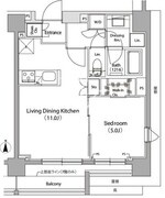 イプセ蒲田3 601 間取り図