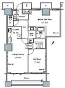 ザ・東京タワーズミッドタワー 309 間取り図
