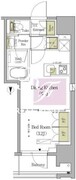 アーバネックス早稲田テラス 406 間取り図