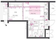 ズーム西早稲田 401 間取り図