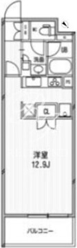 HF目黒行人坂レジデンス 403 間取り図