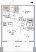 プライマル町屋 702 間取り図